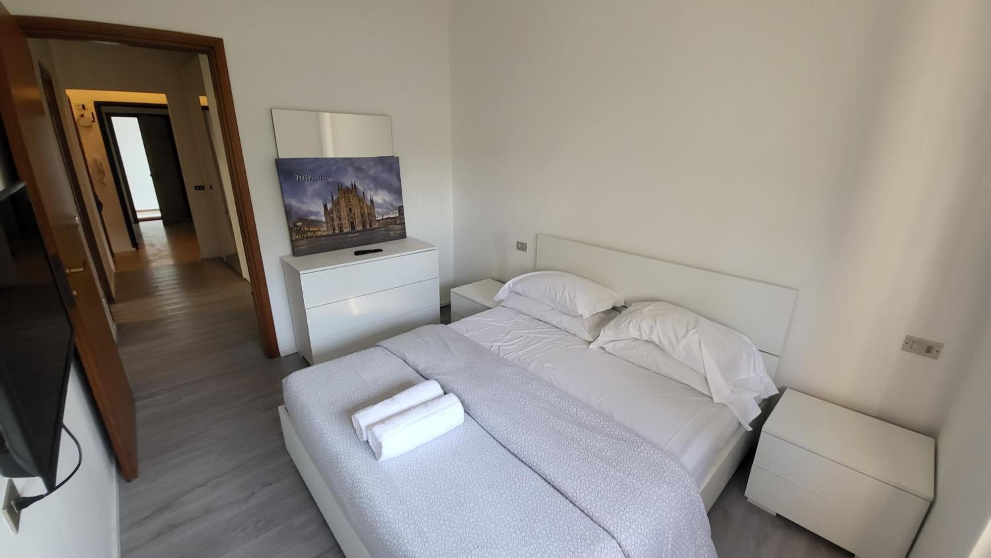 Toma Apartment Trilocale Moderno Per Max 6 Persone Milánó Kültér fotó