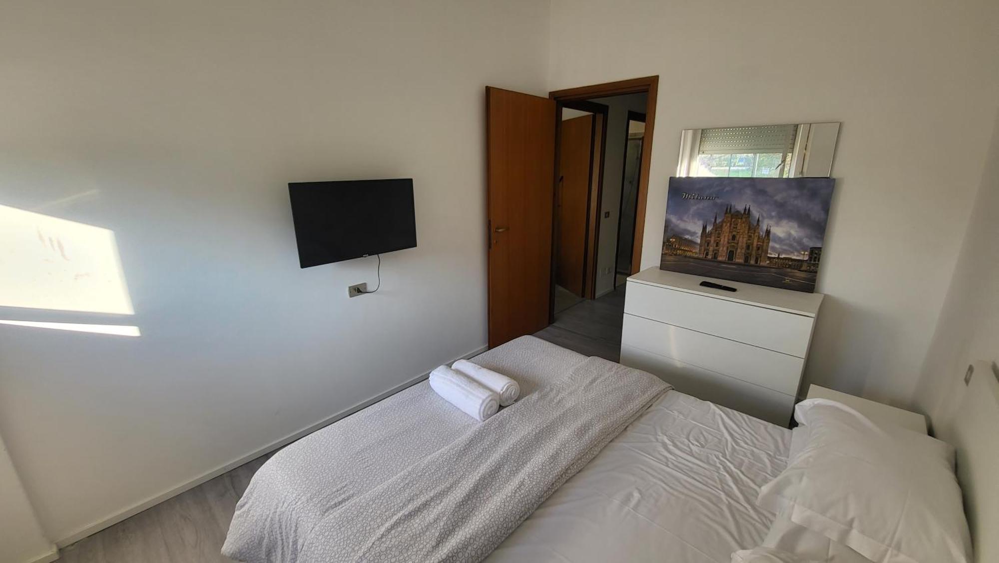 Toma Apartment Trilocale Moderno Per Max 6 Persone Milánó Kültér fotó