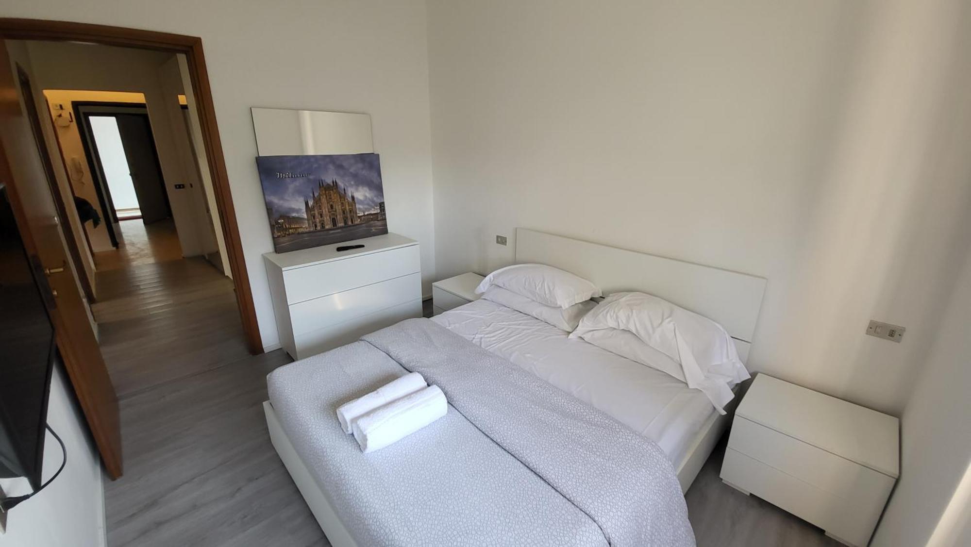 Toma Apartment Trilocale Moderno Per Max 6 Persone Milánó Kültér fotó