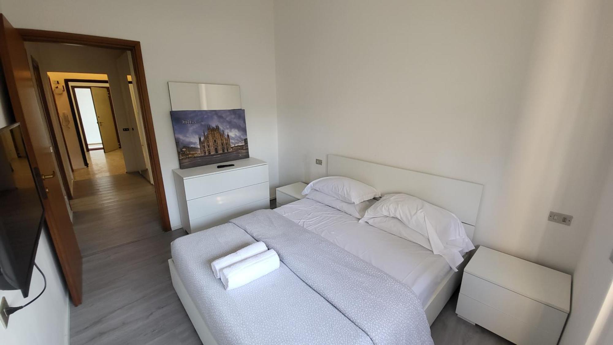 Toma Apartment Trilocale Moderno Per Max 6 Persone Milánó Kültér fotó